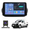 9 inch Multifunctional Car Screen for Fiorino Qubo 2008-2017, Android Car Radio Stereo, Touch Screen Auto Navigation System with Carplay GPS WiFi Bluetooth FM Mirror Link(Size:Octa Core 2+32G) view 1