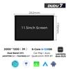 DUDUAUTO DUDU7 Universal Car Stereo Radio with Carplay and Android Auto Ultra-Thin 11.5 Inch 2000x1200 2K QLED Touch Screen Head Unit with Bluetooth GPS DSP AM/FM Radio 8G RAM+128G ROM view 2
