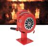 Hand Crank Siren Aluminium Alloy 110dB Loud Alarm Air Raid Tornado Siren Horns Alarm for Emergency (Red) view 2