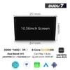 DUDUAUTO DUDU7 Universal Car Stereo Radio with Carplay and Android Auto Ultra-Thin 10.36 Inch 2000x1200 2K QLED Touch Screen Head Unit with Bluetooth GPS DSP AM/FM Radio 12G RAM+256G ROM view 2