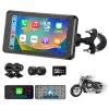 5.5-Inch Motorcycle Smart Display, Wireless CarPlay & Android Auto | Bluetooth Voice Control | IP67 Waterproof | HD Touchscreen | Easy Install | Fits Most Bikes view 1