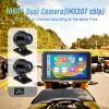 5.5-Inch Motorcycle Smart Display, Wireless CarPlay & Android Auto | Bluetooth Voice Control | IP67 Waterproof | HD Touchscreen | Easy Install | Fits Most Bikes view 4