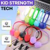 Wensdo 50 Pack Kids Headphones Bulk for Classroom School K-12, Wholesale Wired Student Headaets Adjustable 3.5mm Jack for Chromebook Laptop PC (HY104,50 Mixed) view 3