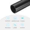 MECCANIXITY PVC Rigid Tube Round Pipe Tubing Hardware Tubing 1.39" ID 13" Length Black High Impact for Water Pipe,Crafts view 3