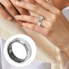 Yoidesu Smart Ring, Smart Rings for Men and Women, Health Ring to Monitor Fitness, Sleep and Heart Rate, Fitness Ring with 7-Day Battery Life, APP for iOS & Android view 3