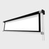 BIUBPW Office Projector Screen No Crease Home Theater 16:9 HD Movies Screen, White Polyester Projection Screen 40-60in Pull Down Projection Curtain(50inch-16:9) view 1