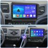 PHEZEN Android 13 Car Stereo Compatible for Honda Civic 2013 2014 2015 2016 2017, 9inch Car Radio with Wireless Carplay Android Auto Multimedia Player Bluetooth GPS WiFi Mirror Link FM 2+32G view 2