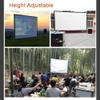 BIUBPW Foldable Projector Screen 40" 50" 60" 72" 84" 100" 120" Outdoor Camping Projection Screen Anti-Crease Movie Screen Hanging Projector Screen(84in-4:3) view 4