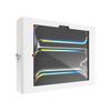 Compulocks iPad Pro M4 11 (2024) Apex Secured Enclosure Wall Mount for Secure Tablets, Durable Display Stand, Ideal for Retail, Kiosks, Home & Office - White view 1