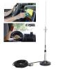 144MHz 430MHz Antenna, Antenna Magnetic Base Kit Complete atch for Car Mobile Radio,Antenna view 2