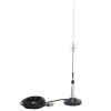 144MHz 430MHz Antenna, Antenna Magnetic Base Kit Complete atch for Car Mobile Radio,Antenna view 3