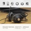 MEZE AUDIO | 99 NEO & Boom Mic Headset | Wired Over-Ear Headphones with Boom Microphone and Self Adjustable Headband | Closed-Back Headset for Gaming | Remote Work | Audiophiles view 2