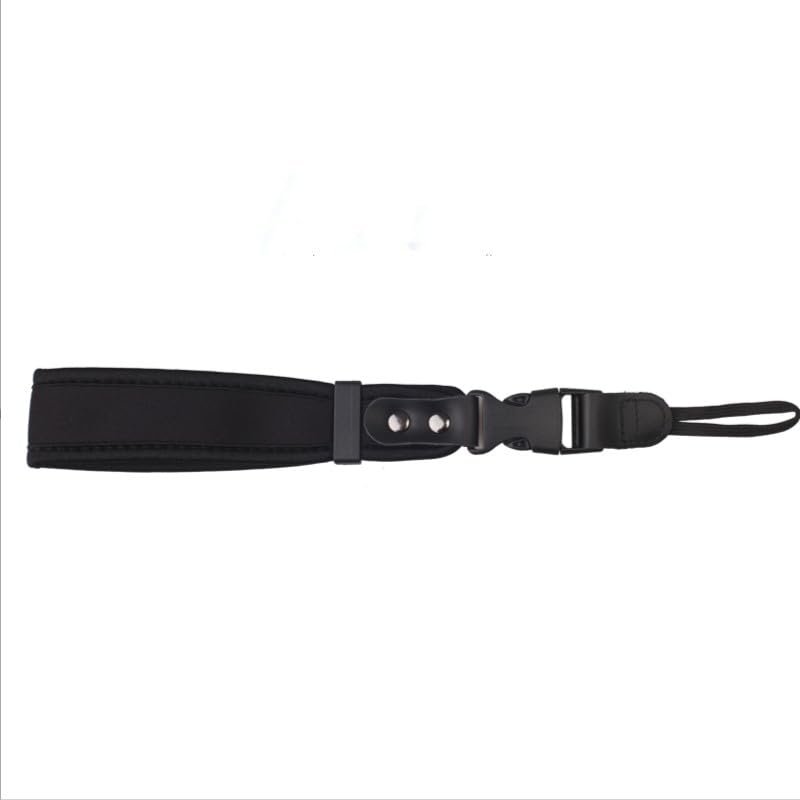 BIZOEdigital Camera Hand Strap Wrist Strap Wristband Ajustable Quick Release Neoprene for Camera Sony Canon Nikon Fujifilm DSLRs (black)