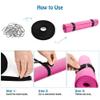 Nettbe 0.75" x19.68ft Hook and Loop Straps with 30 Buckles Adjustable Cut-to-Length Cable Ties - Reusable Nylon Fastening Tape Cable Straps for Storage or Organization (2in x 19.7ft) view 3
