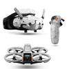 Carbon Fiber Drone Skin Compatible with DJI Avata 2 Bundle (2024) - Viper Snow - Premium 3M Vinyl Protective Wrap Decal Cover - Easy to Apply | Crafted in The USA by MightySkins view 1