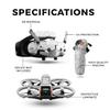 Carbon Fiber Drone Skin Compatible with DJI Avata 2 Bundle (2024) - Viper Snow - Premium 3M Vinyl Protective Wrap Decal Cover - Easy to Apply | Crafted in The USA by MightySkins view 2