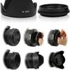 77MM UV Filter + Reversible Lens Hood for Canon EF 24-105mm f/4L IS USM Lens, Canon EF 24-105mm f/4L IS USM Lens,Canon EF 24-70mm f/4L IS USM Lens view 2
