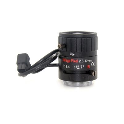 3MP lenses 2.8-12mm Varifocal HD CCTV lens F1.4 Auto Iris CS Mount lens for IP Surveillance Cameras