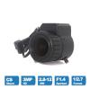 3MP lenses 2.8-12mm Varifocal HD CCTV lens F1.4 Auto Iris CS Mount lens for IP Surveillance Cameras view 4