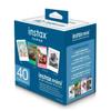 Fujifilm Instax Mini Instant Film Variety Value Pack, 40 Exposures, With Slinger Instax Mini Film Photo Album, Smoky White view 2