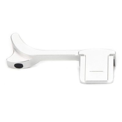 Zunate Thumb Rest for Camera, Professional Aluminium Alloy Silver Thumb Grip Finger Handle Camera Accessory for QQ2 Camera