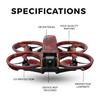 Drone Skin Compatible with DJI Avata 2 (2024) - Crimson Marble - Premium 3M Vinyl Protective Wrap Decal Cover - Easy to Apply | Crafted in The USA by MightySkins view 2