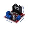 3 PCS L298N Motor Drive Controller Board Module DC Stepper for Arduino Smart Car Robot view 2