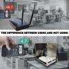 Large WiFi Router Cover Shielding E m f Blocker for WiFi Router Box E m f Faraday Cage e M f Blocker for Home E m f Shield Large Faraday Bags EMP Proof Blocks 5G About 90% E mf Protection view 4