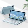 kaidisen Keyboard Case for Xiaomi Redmi Pad SE 11 inch Case with Keyboard Round Key Detachable Cute Color Keyboard Case,Pink view 3