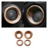 VNFEJEJR 2/4Pcs A Pillar Car Door Front Rear Speaker Panel Cover Trim Fit for CR-V 2017-2021 Door Audio Speaker Cover(2Pcs Front Carbon) view 2