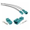 1 set 2 pennen 9-968554-1 9-1452577-1 9-968699-1 837358302 6925834-01 Car Audio Tweeter Connector Aansluiting Auto Accessoireaansluitingen(Male 20cm wires) view 2