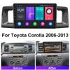 Android 13 Car Stereo Radio Player Fit for Toyota Corolla 2006-2013 9 inch Touch Screen Car Audio Receiver with GPS Navigation Bluetooth Head Unit Mirror Link SWC DSP Backup Camera, 2+32G view 2