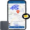 GPS Tracker Hidden Tracker Device for Vehicles, GPS Tracker for Car Kids, Anti-Lost/Anti-Theft Real Time Mini Tracking Device for Cars, Vehicles, Kids, Elderly, Bikes, Subscription Required view 1