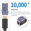 1PCS USB 4 Type C Female to Female Adapter USB C Coupler, 40Gbps Data Transfer and 8K@60Hz Video view 2