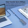 1PCS USB 4 Type C Female to Female Adapter USB C Coupler, 40Gbps Data Transfer and 8K@60Hz Video view 4
