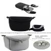 BIZOEdigital Protable Camera Cover Case Bag For Olympus E-M10 EM10II E-M5II EP3 EM5 EPL6 EPL7 E-PL8 EPL5 EP5 14-42mm Lens with strap (black) view 4