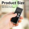 Tellegloww Ghost Hunting Equipment Paranormal Equipment for Ghost Hunting Digital EVP Voice Activated Recorder Rechargeable Recorder Device with Microphone, 8GB(Black) view 2