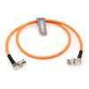 SZRMCC 12G HD SDI Video Cable Right Angle BNC Male to Male Connectors 4K Coaxial Cable LV-61S 75 ohm for ARRI RED Camera Monitor Blackmagic HyperDeck (2m) view 1