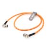 SZRMCC 12G HD SDI Video Cable Right Angle BNC Male to Male Connectors 4K Coaxial Cable LV-61S 75 ohm for ARRI RED Camera Monitor Blackmagic HyperDeck (2m) view 2