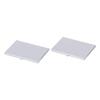 FONDOTIN 2 Pcs Aluminum Cell Phone Belt Holder Compact Sim Card Storage Box for Home Shop view 1