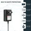 PKPOWER AC Adapter for CAD Audio WX1000HH UHF Wireless Handheld Microphone System Power view 3