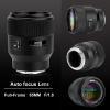 Meike 85mm F1.8 Auto Focus Medium Telephoto STM Stepping Motor Full Frame Portrait Lens Compatible with Panasonic Lumix Sigma L Cameras S1H S1 S5 S5 Mark II S1R S9 FP view 3