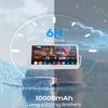SYLVOX 15.6" Portable TV, 1080P Smart TV, 10000mAh Battery (6H), Rechargeable, IP66 Waterproof, Supports Apps & Voice Control. Perfect for RV, Kitchen, Camper & More view 2