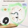 25ft Power Cable and Plug-in Mount for Floodlight Cams Compatible with Floodlight Cam Wired Pro/Plus, Blink Wired Floodlight Camera, Electrical Box with Weatherproof Cable -(2in1 Mount and Cord Set) view 4