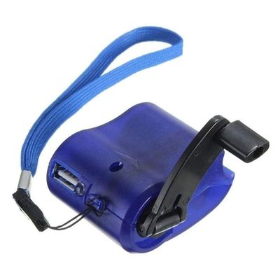 USB Hand Crank Phone Emergency Charger,Portable Mobile Phone Charger,Outdoor Manual Power Supply,LED lamp Bead,for Both Indication and Emergency Lighting