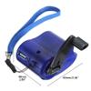 USB Hand Crank Phone Emergency Charger,Portable Mobile Phone Charger,Outdoor Manual Power Supply,LED lamp Bead,for Both Indication and Emergency Lighting view 2