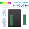 WUOJI Hand Holder Strap for ipad, Tablet Hand Holder Strap, Universal Handle Grip for iPad Kindle, Mini Tablets and Cases (Black Green) - 2PC view 3