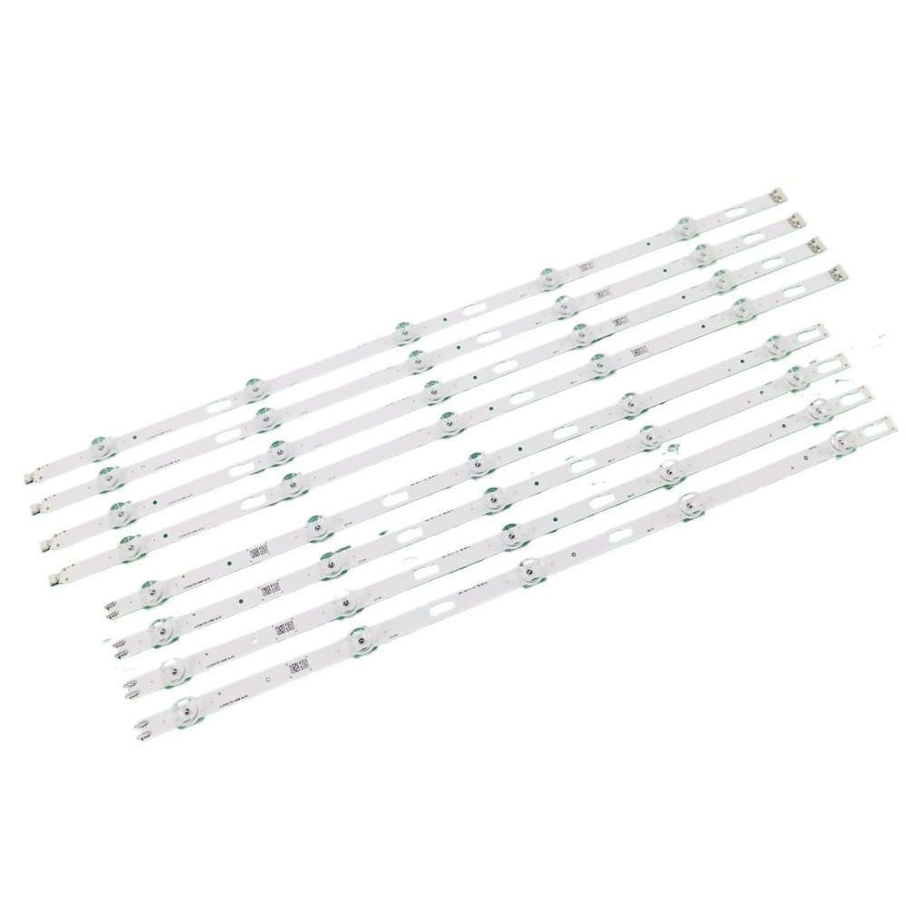 UFDIPLMY 8 PCS(4*R 4*L) LED Backlight Strip Compatible with Samsung UE55TU7100 UN55TU7000 UN55TU8000 JL. D550A1330-408AL-M_V02 BN96-50316A