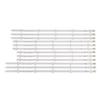 UFDIPLMY 12Pcs/1Set LED Backlight Strip Compatible with LG 50" ROW2.1 REV 0.4 50LN575S 50LN5200 50LN5100 50LN5600 50LA6230 50LN5700 50LA6210 LC500D view 1