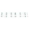 UFDIPLMY 3 PCS(2*A 1*B) LED Backlight Strip Compatible with LGIT LG Innotek DRT 3.0 32" A B WOREE TV 32MB25V 6916l-1974A 1975A 2223A view 1
